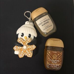 Bath & body works hand sanitizer penguin glow bundle